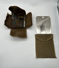 WWI U.S. Army Travel Shaving Kit w/mirror picture