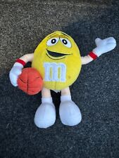 M&M’s Yellow Plush 7” White Sneakers wrist-sweatbands basketball Vintage picture