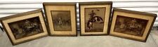 FREDERIC REMINGTON Vintage Lucid Lines Photography on Glass {1974} Lot of {4} picture