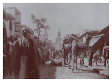 Syria, Damascus, Street Scene, Vintage Print, circa 1900 Vintage Print Print Legend picture