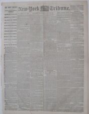 Original 1864 New-York Tribune 8-Page Civil War Newspaper SHERMAN Cobb County GA picture