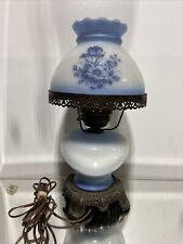VTG Gone With The Wind Lamp, Hurricane Parlor Lamp Electric 3 Way Light picture