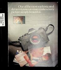 1980 Mamiya Camera Pictures Vintage Print Ad 17849 picture