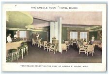 1949 Creole Room Hotel Resort Gulf Mexico Biloxi Mississippi MS Vintage Postcard picture