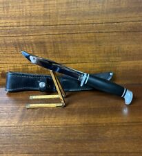 1982 CASE XX USA 8 Dot VINTAGE 216-5 BOWIE HUNTING KNIFE & SHEATH SET RARE picture