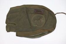 WWII US od oval shaped equipment canvas cover w 2in zipper E6090 picture