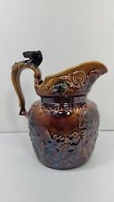 Antique Arthur Wood English Earthenware Pitcher ~ Revere's Midnight Ride picture