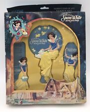 Kid Care Vintage Snow White And The Seven Dwarfs Vanity Set Unused picture