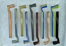 10 PCS LOT COLOR SLIM GLASS PIPE TOOBACO SMOKING PIPES COLLECTIBLE WHOLESALE  picture