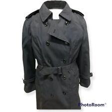 LN 18 S US MILITARY AIR FORCE USAF BLUE COAT ALL WEATHER TRENCH OVERCOAT NEW picture