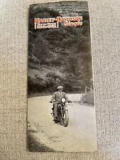 Original Vintage 1926 Harley Davidson Brochure Single New Type Motorcycle B BA picture