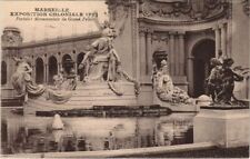 CPA MARSEILLE EXPO 1922 Fountain Monuments du Grand Palais (132150) picture