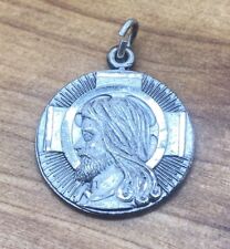 Vintage Hayward Sterling Silver Jesus Christ I Am A Methodist Medal Pendant picture