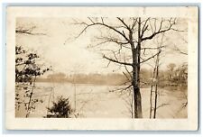 1921 View Of North Lake Lindstrom Minnesota MN RPPC Photo Vintage Postcard picture