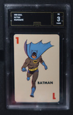 1966 Batman Ideal Board Game Playing Card #1 GMA 3 VG [RARE] picture