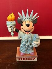 Jim Shore Disney Traditions Lady Liberty 4032877 Minnie Mouse READ O picture