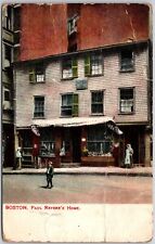 1907 Paul Revere's Home Boston Massachusetts MA Posted Postcard picture
