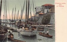 Shipping Scene, Bay of Panama, Republic of Panama, Very Early Postcard, Unused  picture