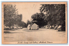 1954 Smith's Camps and Cabins Midland Ontario Canada Vintage Postcard picture