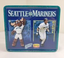 Vintage Seattle Mariners MLB Baseball Lunch Box Tin picture