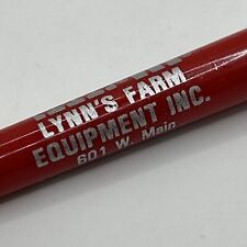 VTG Ballpoint Pen Lynn's Farm Equipment Marion Kansas picture