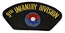 US ARMY NINTH 9TH INFANTRY DIVISION ID PATCH FLOWER POWER OLD RELIABLES VETERAN picture