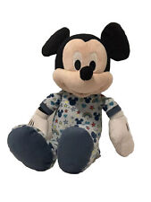 Disney Mickey Mouse Kids Plush Just Play 2022 Blue Pajamas picture