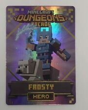 Minecraft Dungeons Arcade Series 3 (#109 Hero: Frosty) FOIL Card picture