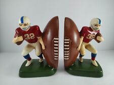 Football Player Bookends Vintage 1977 Ceramic Sears, Roebuck Made In Japan #32 picture
