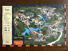 2009 Busch Gardens Williamsburg Howl-O-Scream Theme Park Map / Poster 11x16 picture