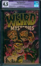 Weird Mysteries #2 (1952) ⭐ CGC 4.5 Restored ⭐ Pre-Code Horror Gilmor Comic picture