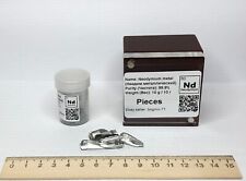 Neodymium metal element ND 99,9% Purity 10 g metal sample picture