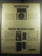 1974 Altec Ad - 9846-8A Studio Monitor, 887A Capri and 891A Bookshelf Speakers picture