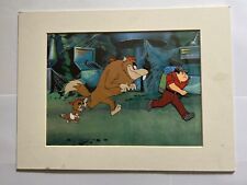 Fangface 1978 Production Cel Set Up  On Background Matted Animation RUBY SPEARS picture
