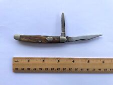 Rare Vintage Western Boulder Colo 2 Blade Folding Pocket Knife Made in USA #653 picture