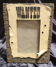 Vintage Western Outlaw Fugitive Wanted Photo Picture Frame picture