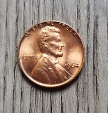 Rare 1964 Lincoln Penny No Mint Mark Excellent Circulated Condition picture