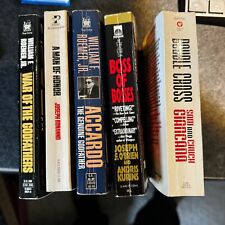 lot of 5 mobster-ganster mafia paperbacks picture