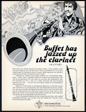 1972 Buffet Crampon S1 clarinet photo vintage print ad picture
