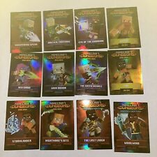 Minecraft Dungeons Arcade Game Twelve Rare FOIL Card(s), Whirlwind + More picture