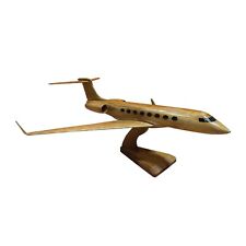 Gulfstream 550 Mahogany Wood Desktop Airplanes Model picture