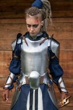 Medieval Polish Metal Half Armor Suit For Female LARP Metal Costume Easy To Wear picture