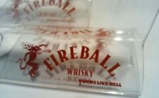 12 Fireball whiskey acrylic TABLE TOP TENT MENU HOLDER PHOTO FRAME bar man cave  picture