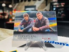 2014 CRYPTOZOIC SUPERNATURAL: JOIN THE HUNT - REUNION SAM/DEAN CARD HOLO /25 picture