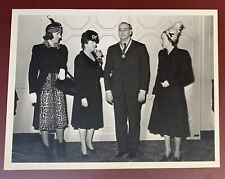 Robert Moses and Family, 1943, at Rotary Club of New York, 8