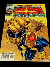 NOVA #1 Wraparound Cover Signed by Erik Larsen VF-NM (Marvel Comics 1999) picture