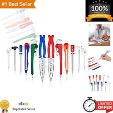 24 Pcs Novelty Tool Ballpoint Pens - Creative Design - Blue, Green, Red, Silver picture