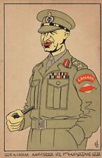 WW2 Military Harry Crerar Caricature World War 2 Vintage Postcard 06.20 picture