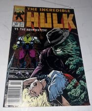 The Incredible Hulk #383 vs. The Abomination 1991 Marvel Comics VF/NM picture