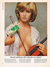 Lot Of 9 Sexy Women 8” x 11” Tiparillo Playboy Magazine Ads From 1967 – 1969 picture